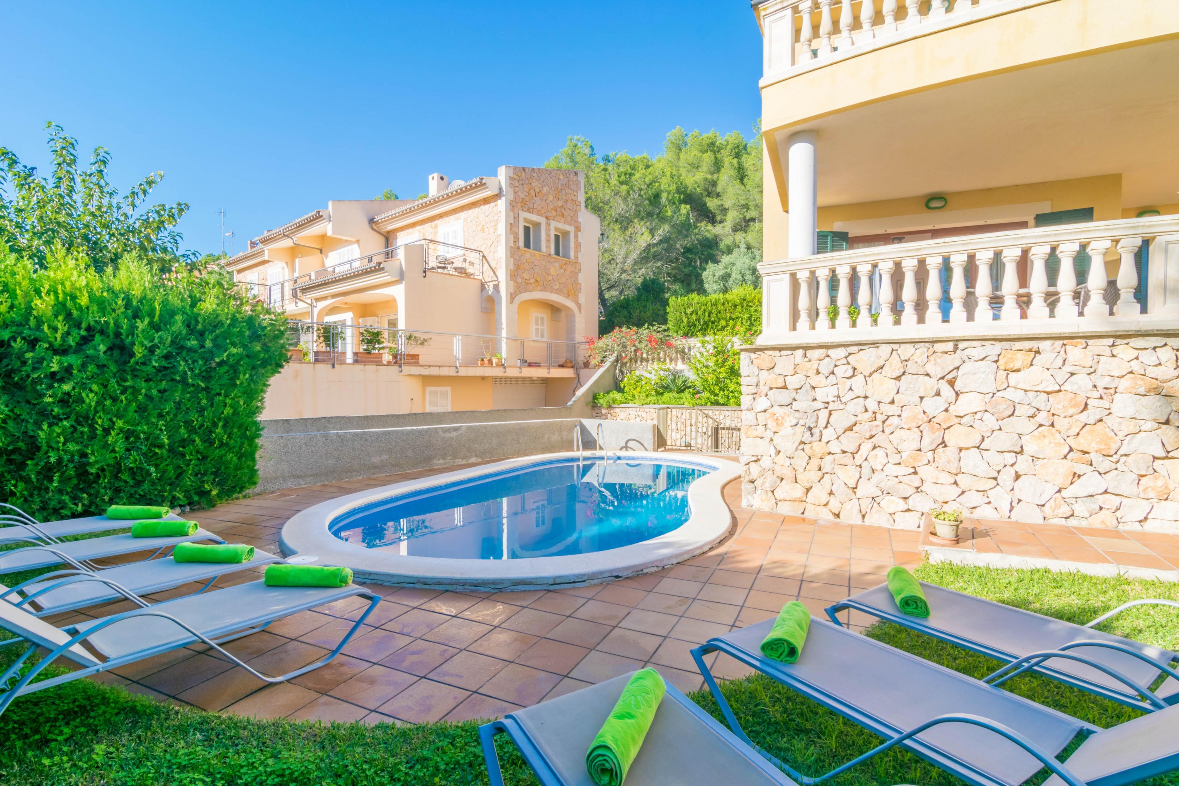 Property Image 1 - CAN BESSO - Magnificent villa near the sea  and with private pool, in an exclusive area of Alcúdia. Free W