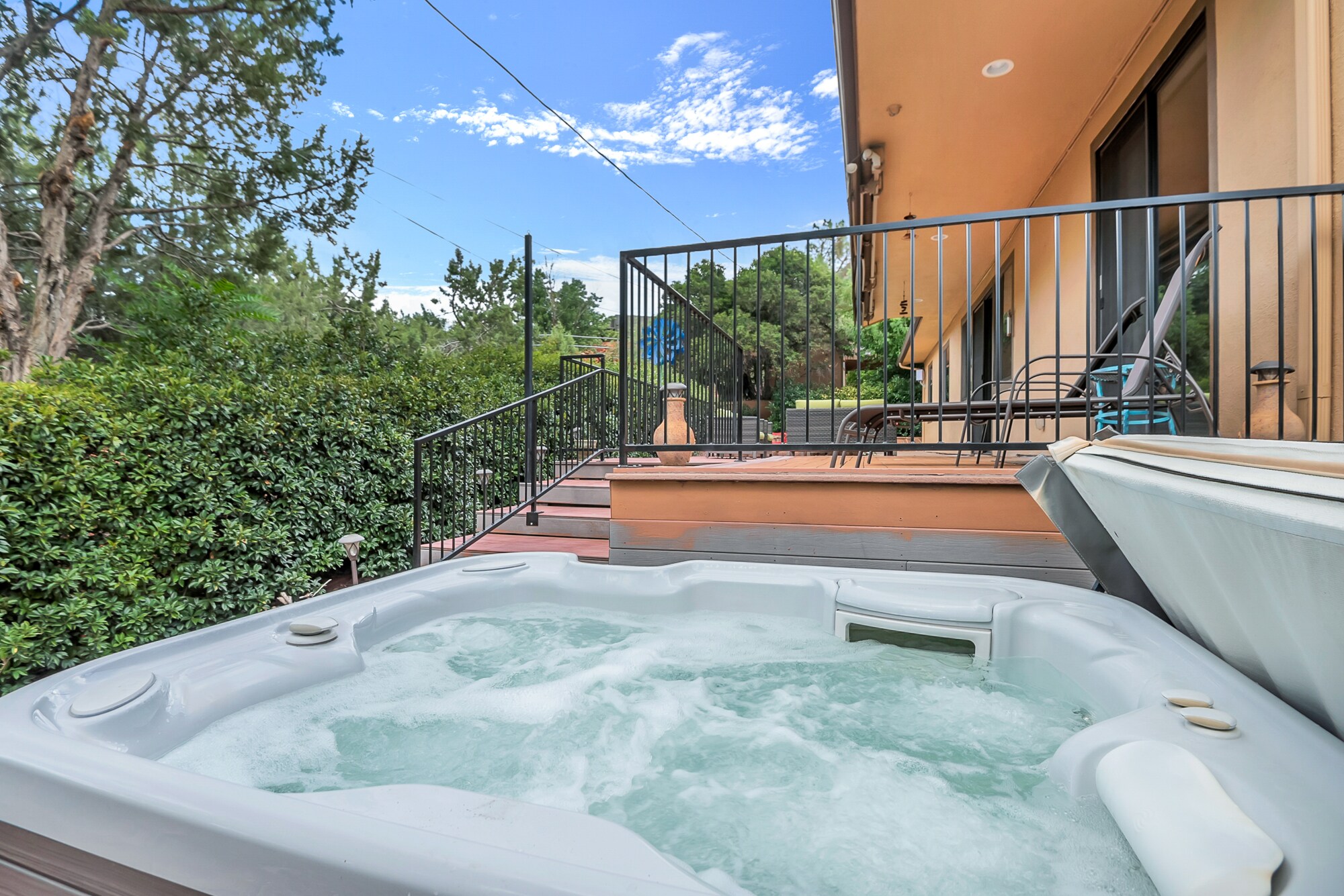 Relax in the Hot Tub!