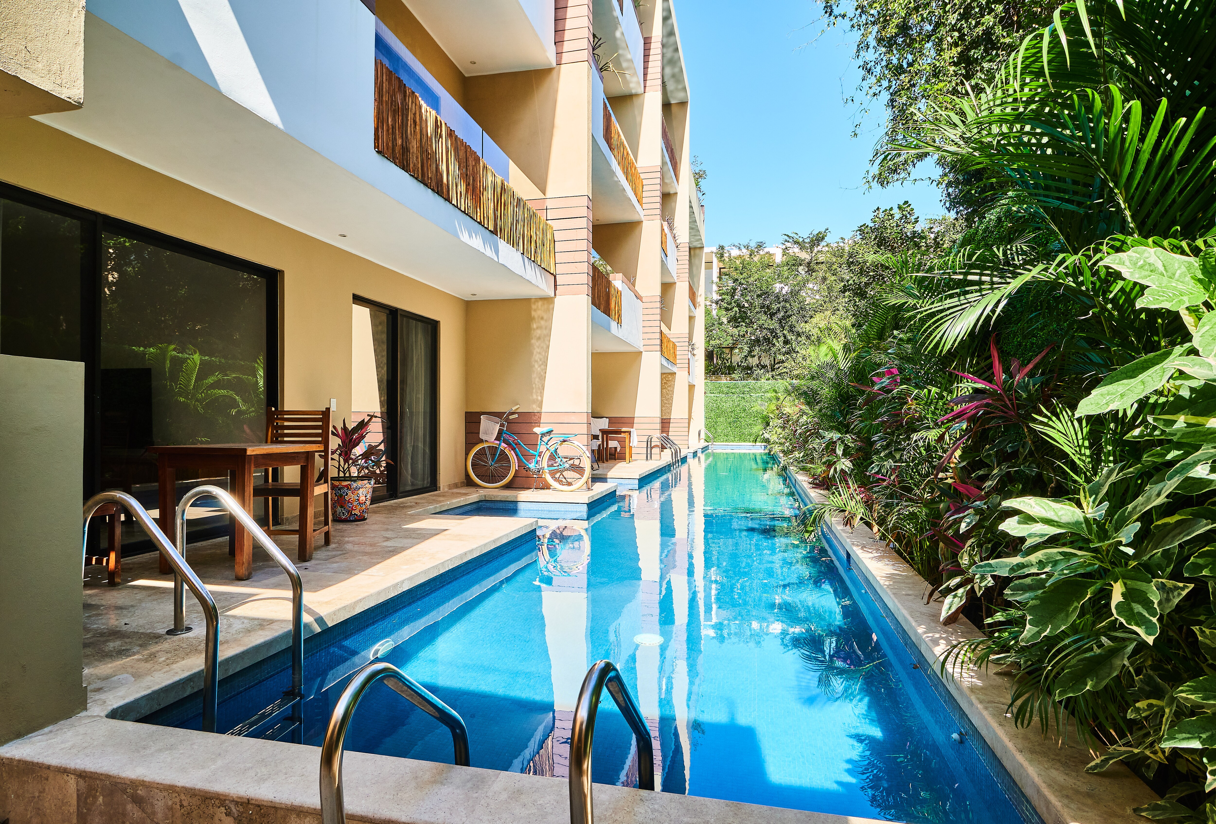 Property Image 1 - Vibrant Modern Apartment with Balcony | Phenomenal Swimming Pool, Gym | Best Location in Tulum