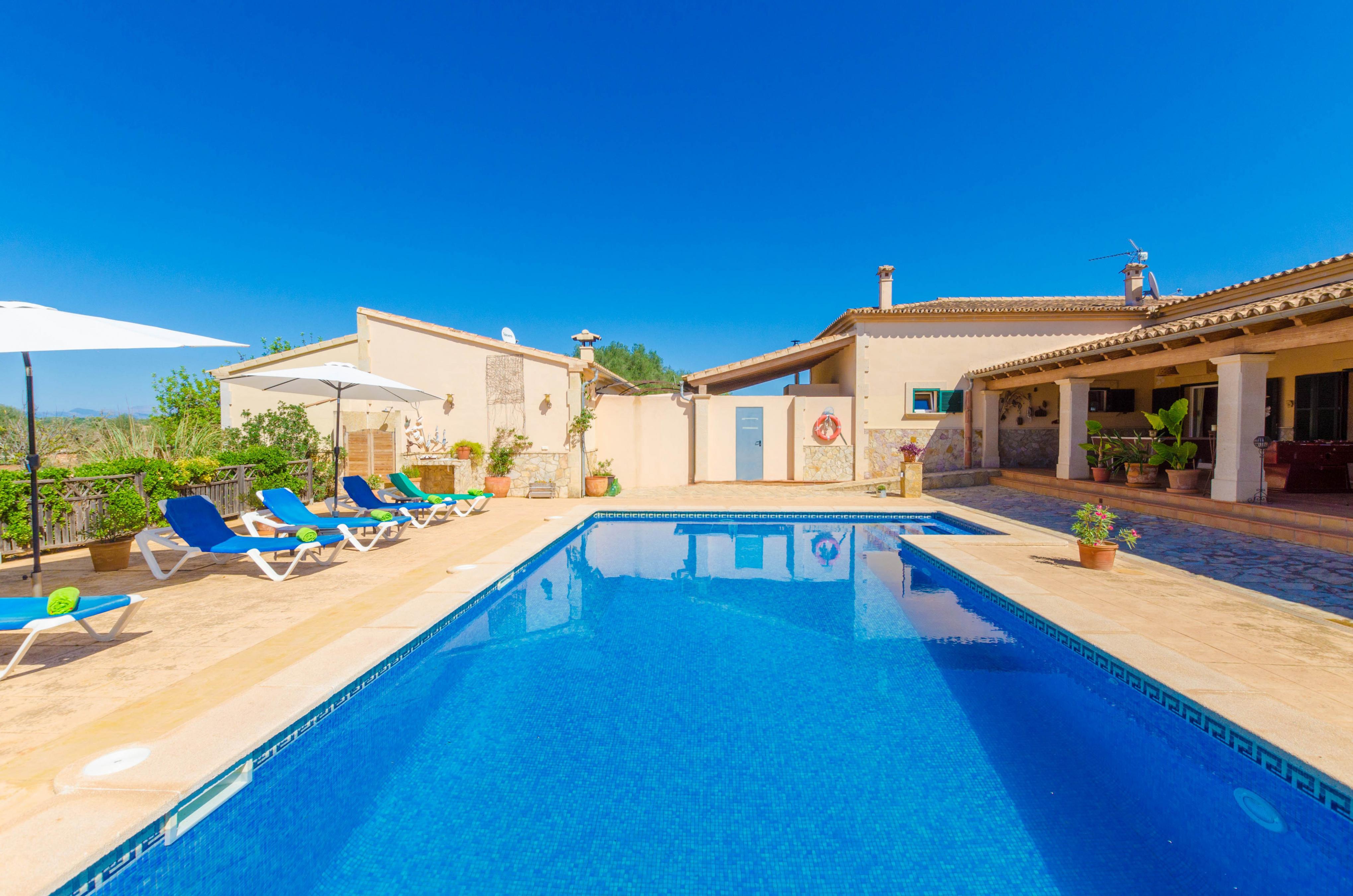 Property Image 2 - NA PORAM - Villa with private pool in LLUCMAJOR. Free WiFi