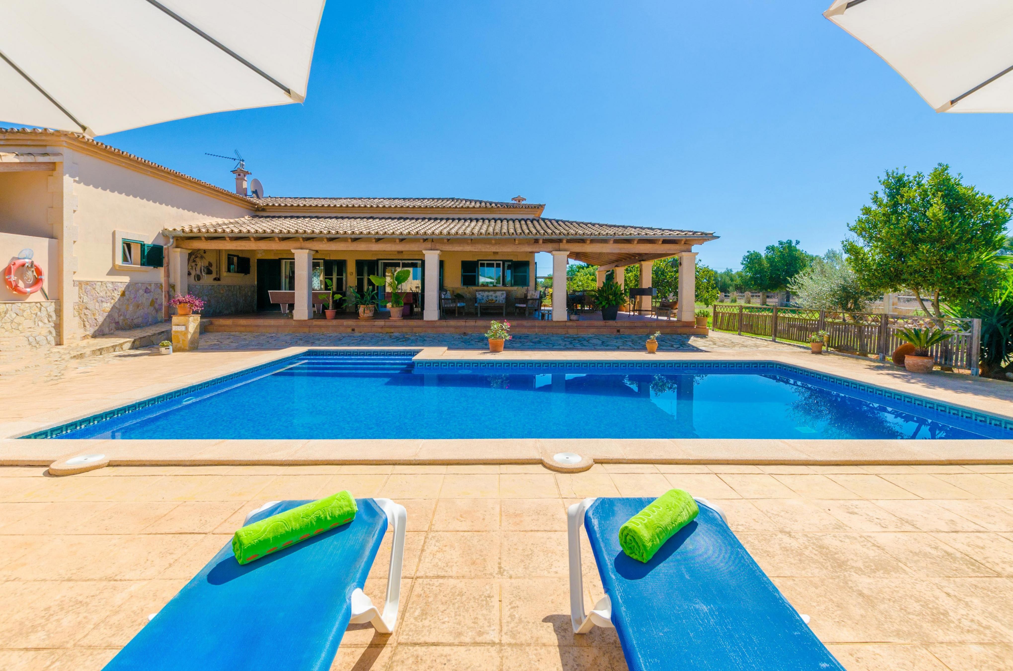 Property Image 1 - NA PORAM - Villa with private pool in LLUCMAJOR. Free WiFi