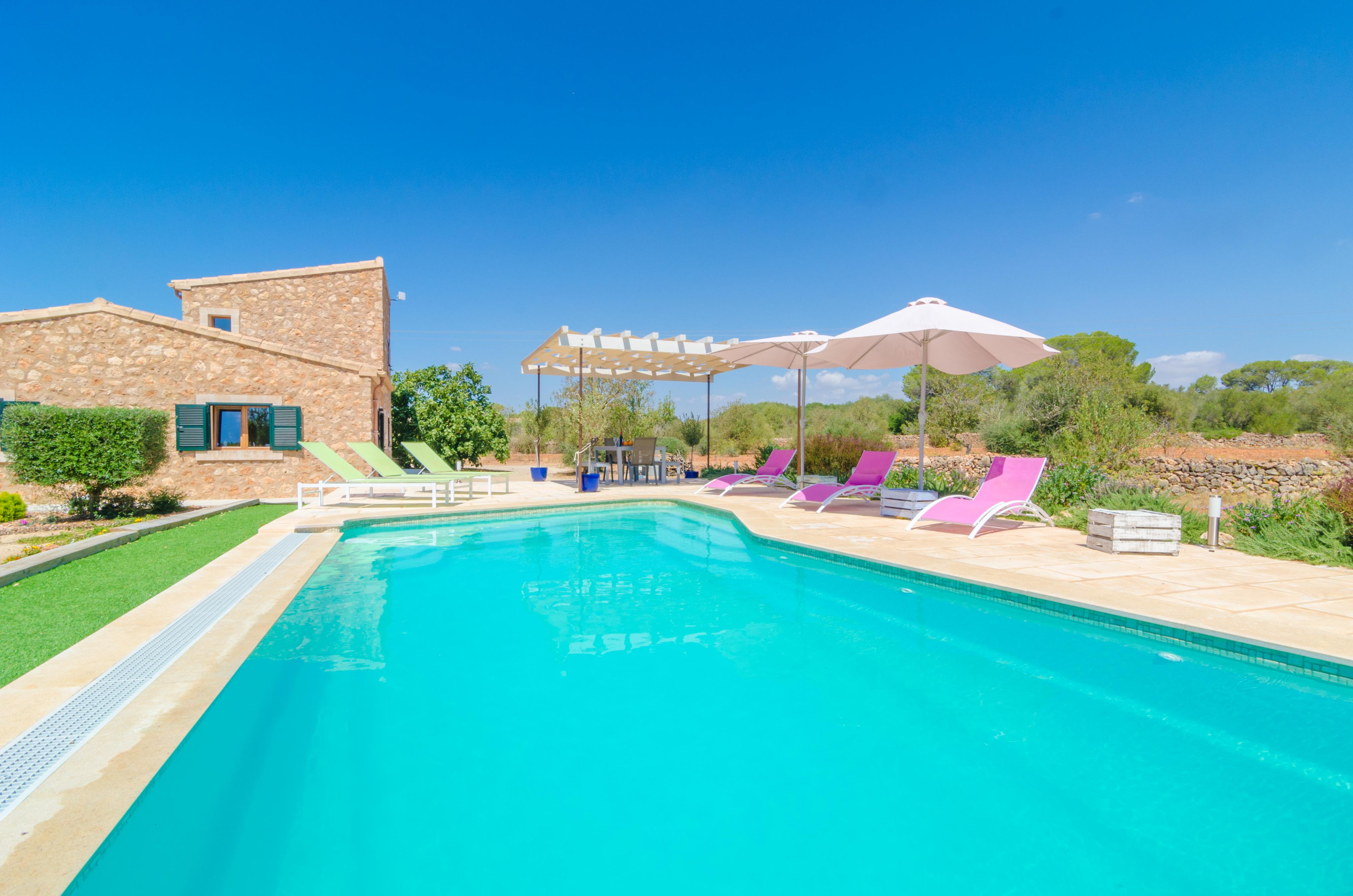 Property Image 1 - CAN XESQUET (PLETA MORELL) - Villa with private pool in Ses Salines. Free WiFi