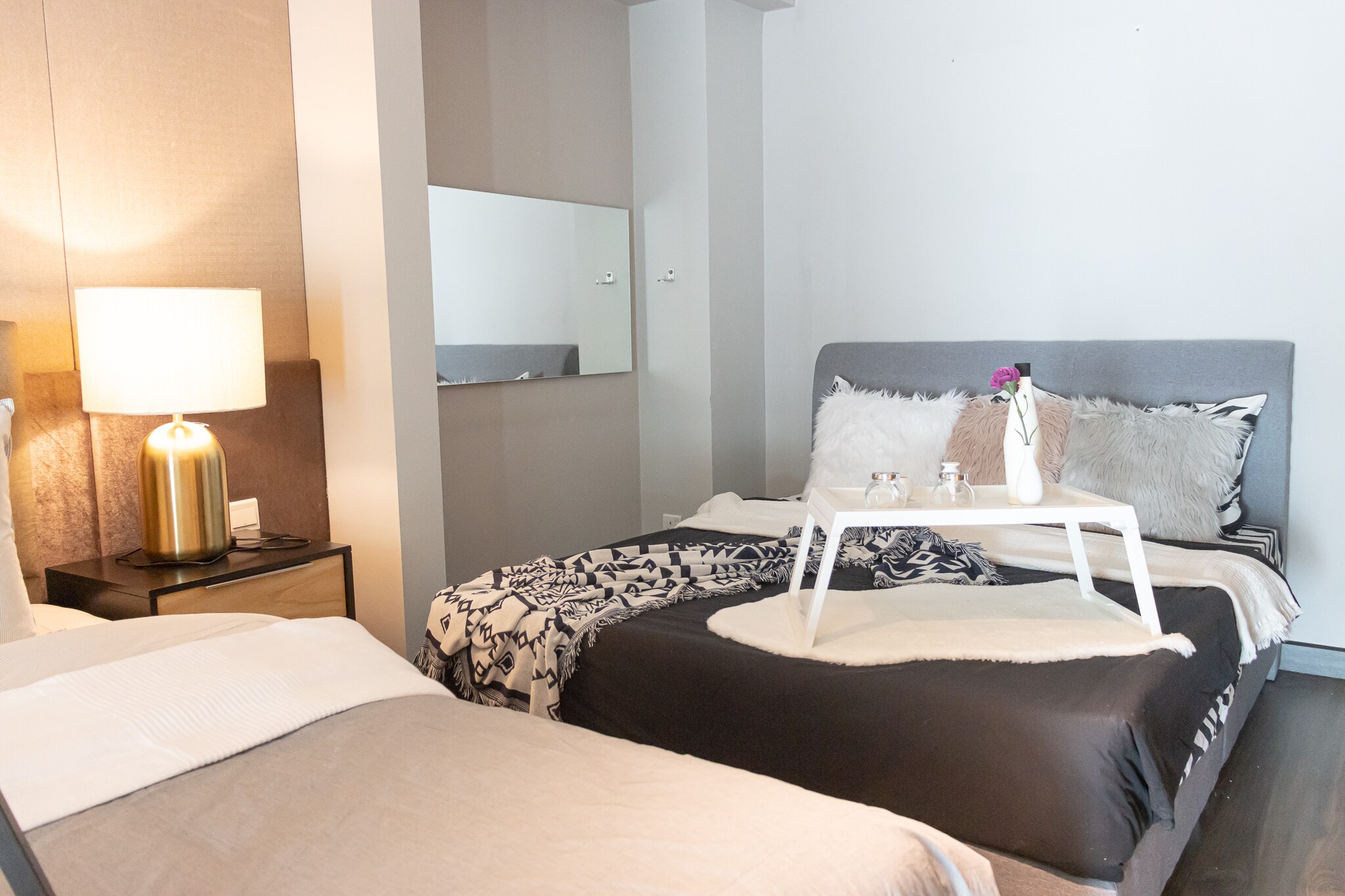 Comfy 2 Bedroom Duplex Apartment with Penang Bridge Scenic View 