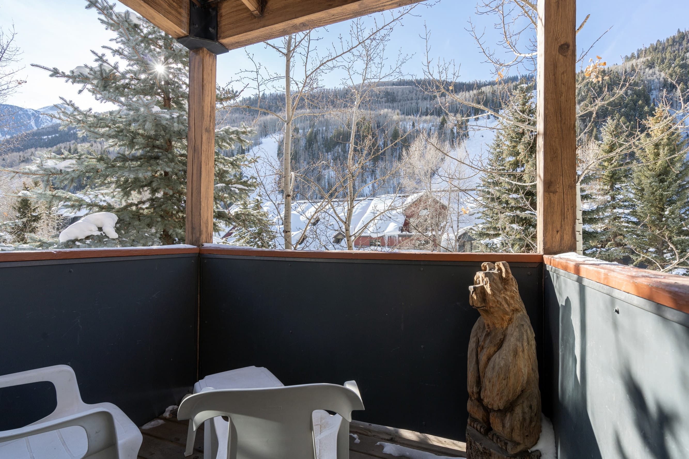 Stunning views. Stunning views.