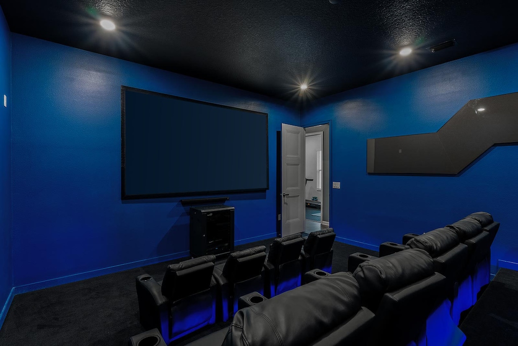 Private Theater w/ Recliners for Adults & Children
