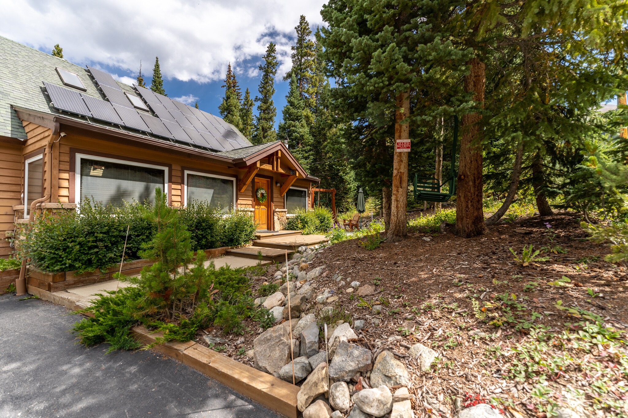 A beautiful mountain home in Breckenridge. 