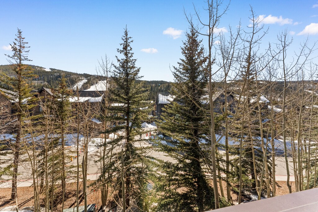 View from the private balcony!