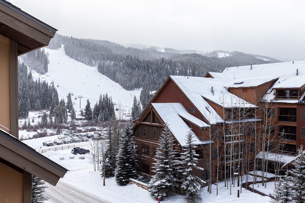 View from private balcony