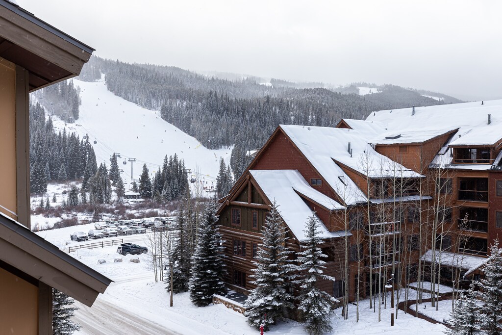 View from private balcony