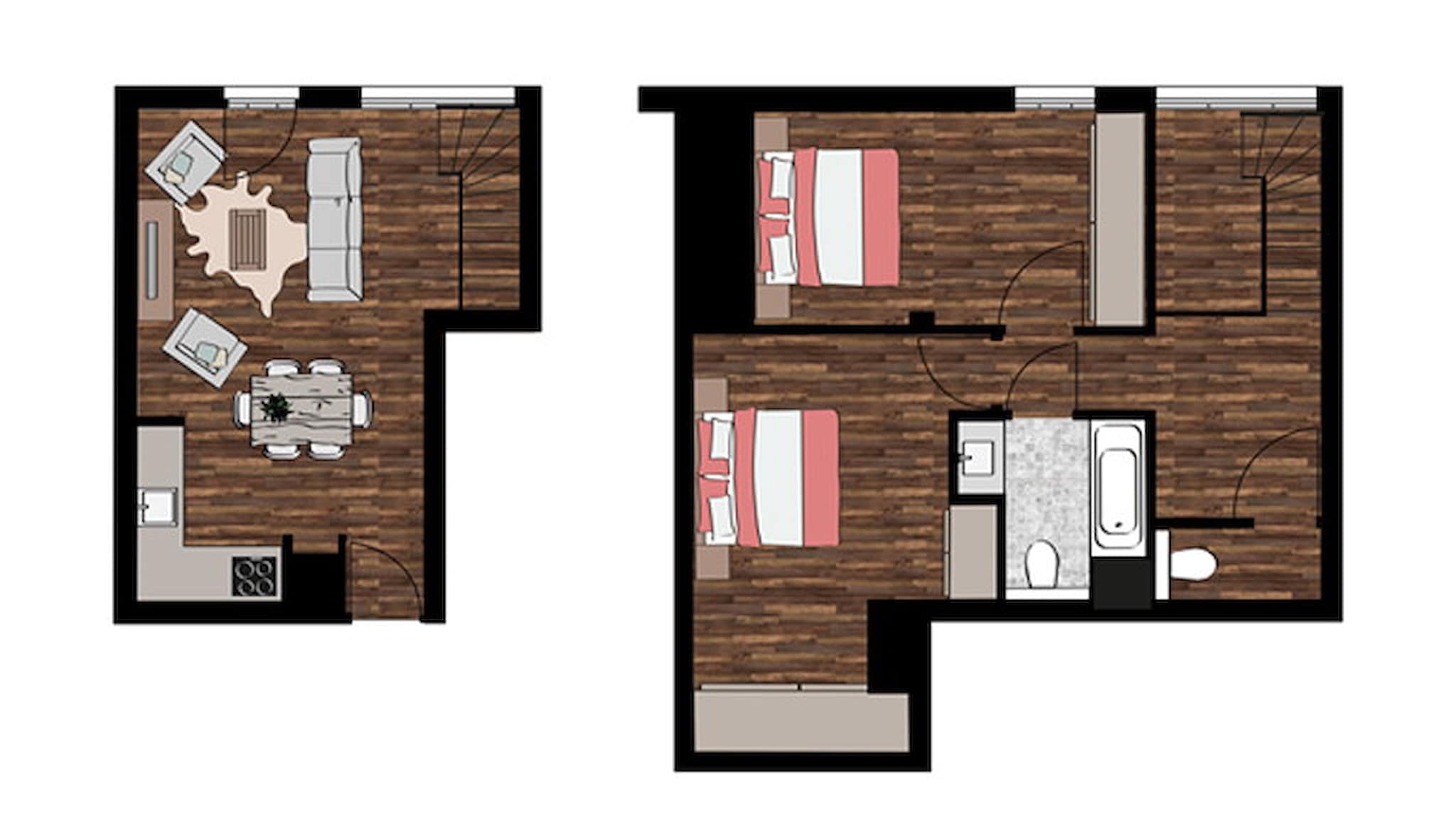Duplex apartement for 6 persons in Vallorcine Duplex apartement for 6 persons in Vallorcine