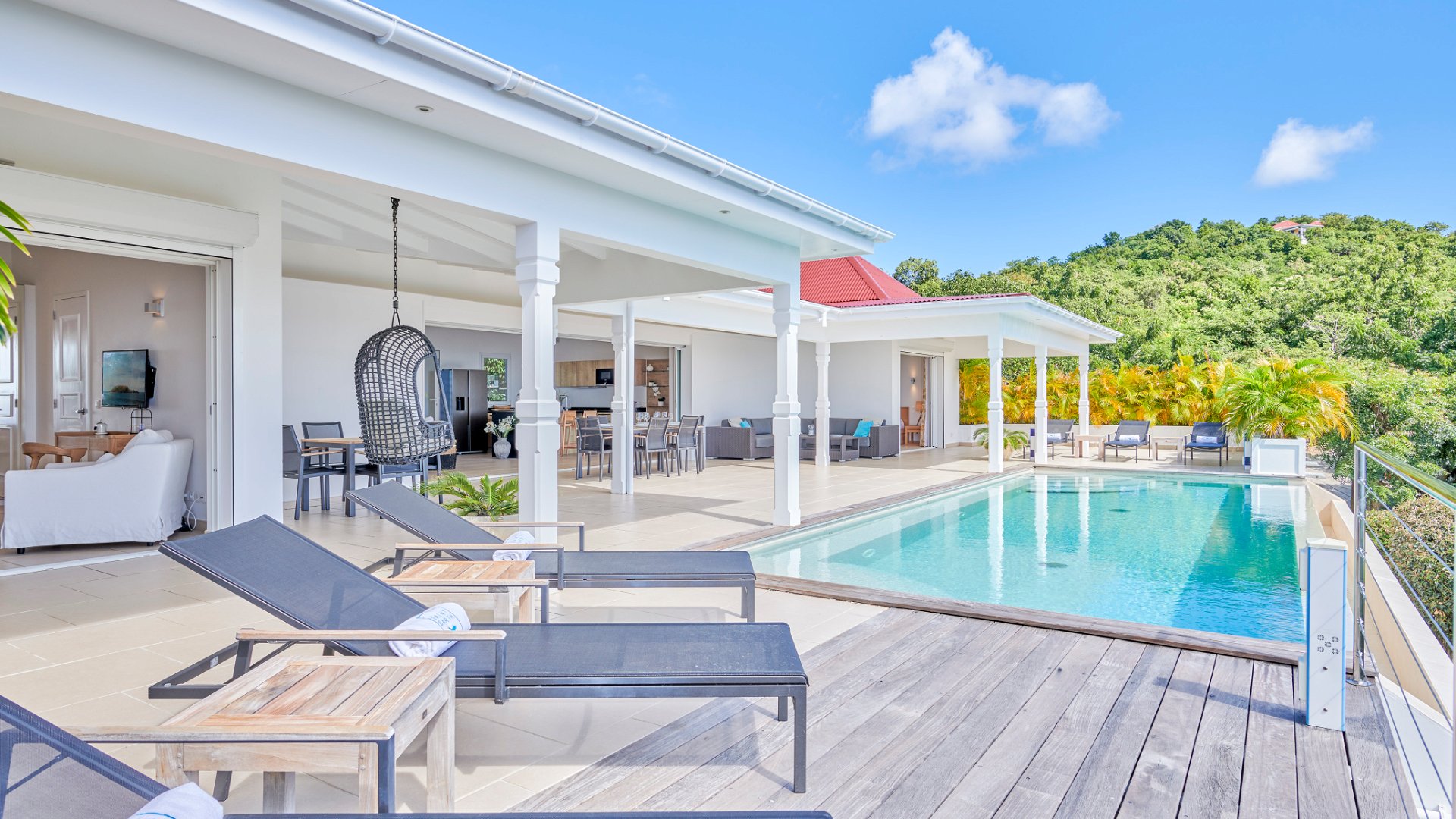 Property Image 2 - Superb Villa with Gustavia Harbor View