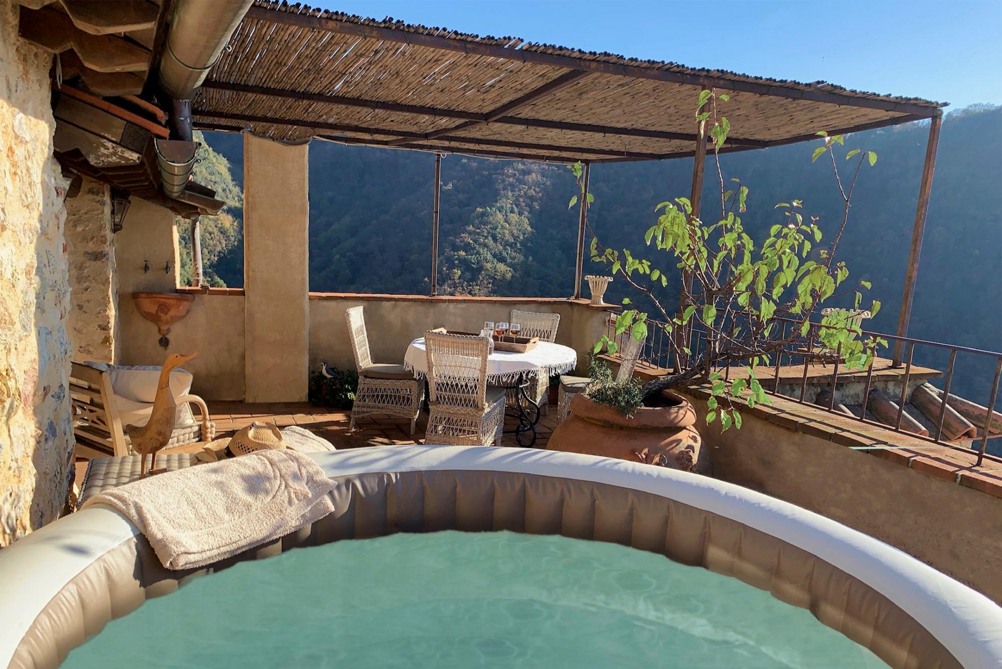 Property Image 2 - Panorama Toscano with Splendid Sea Views  Terrace and Whirlpool