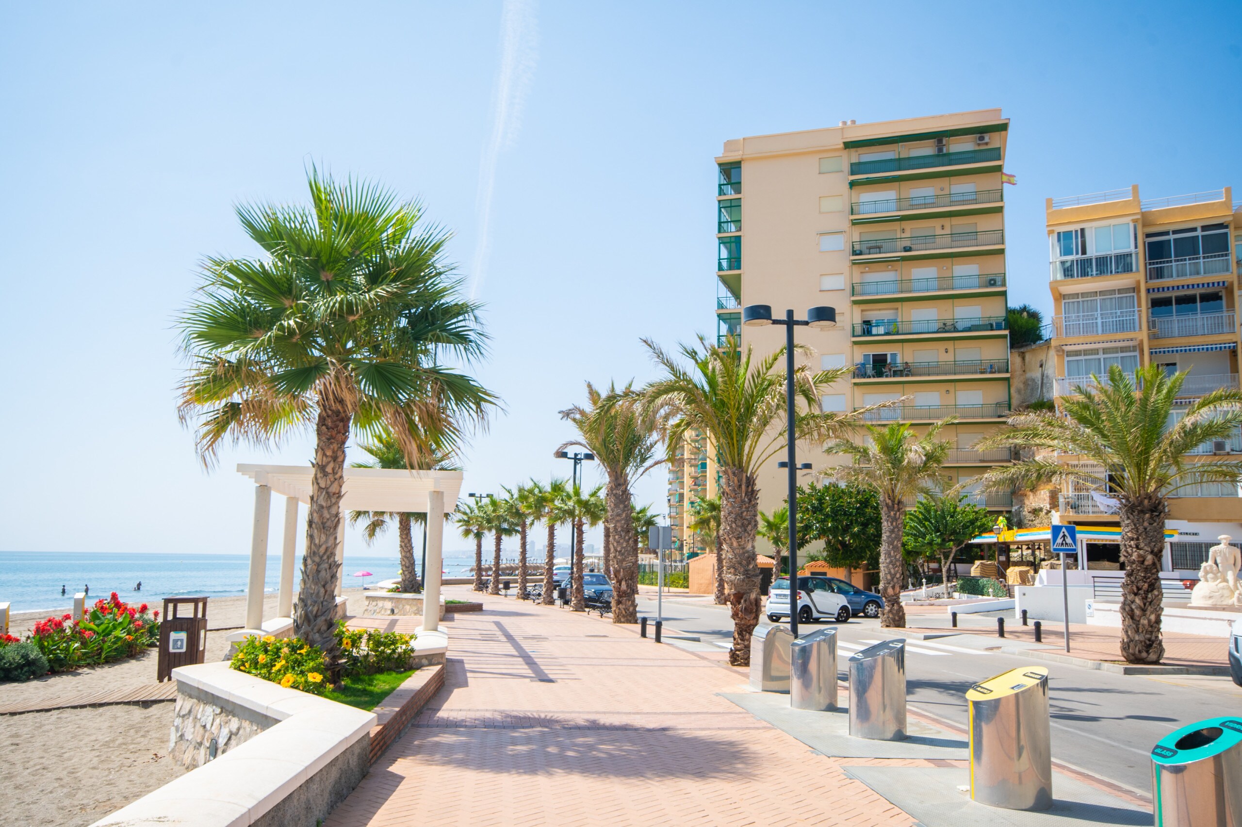 Enjoy the nearby beach that this apartment in Fuengirola has
