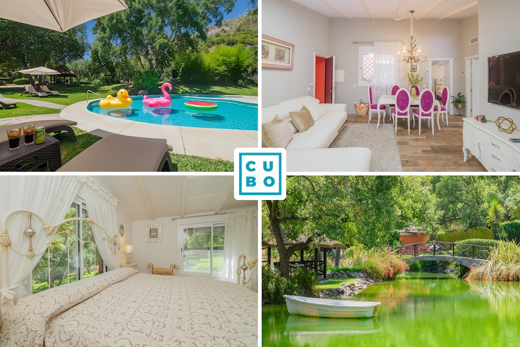 Rural apartment with pool surrounded by nature