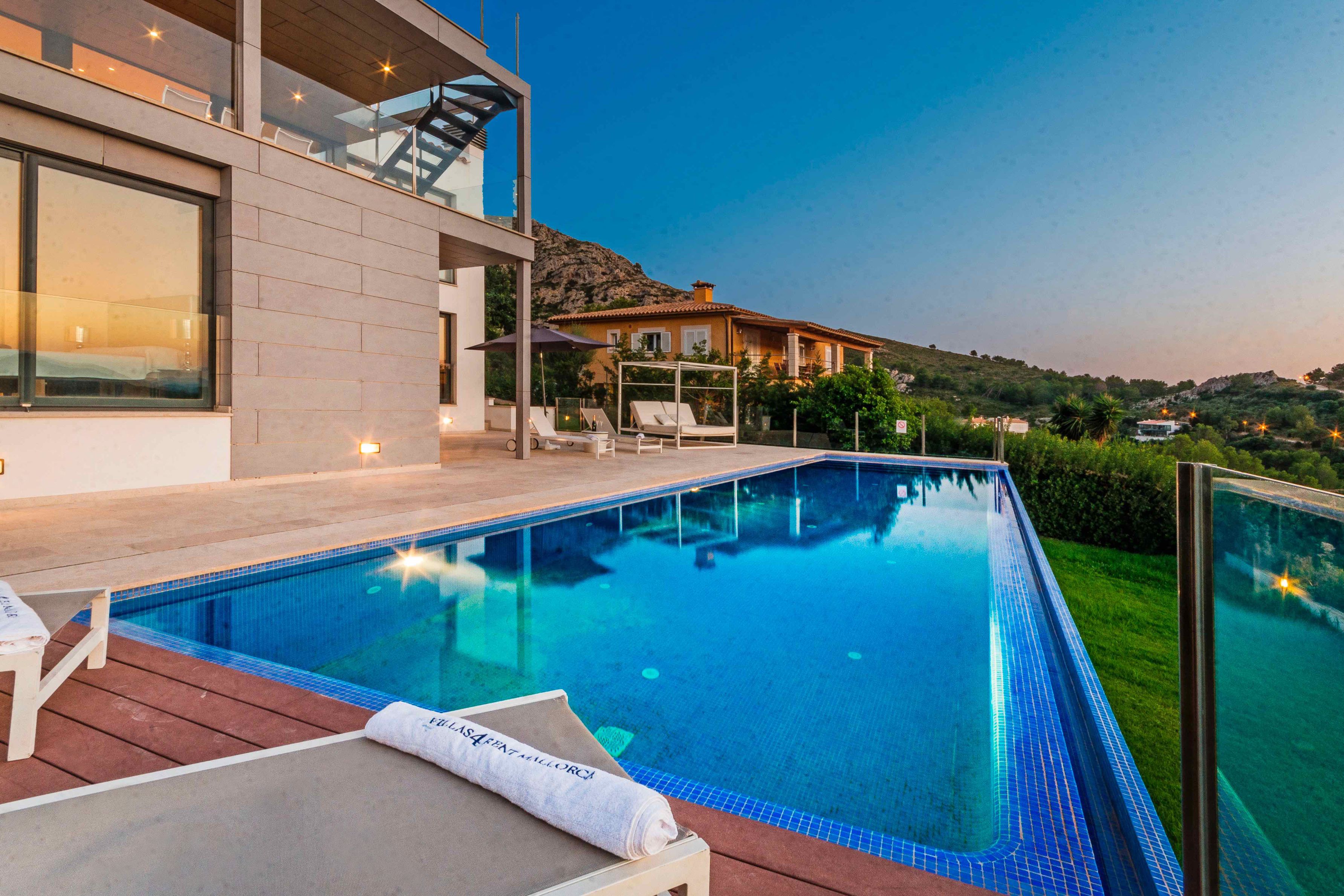 Property Image 2 -  Villa Panoramica - modern villa in Alcudia