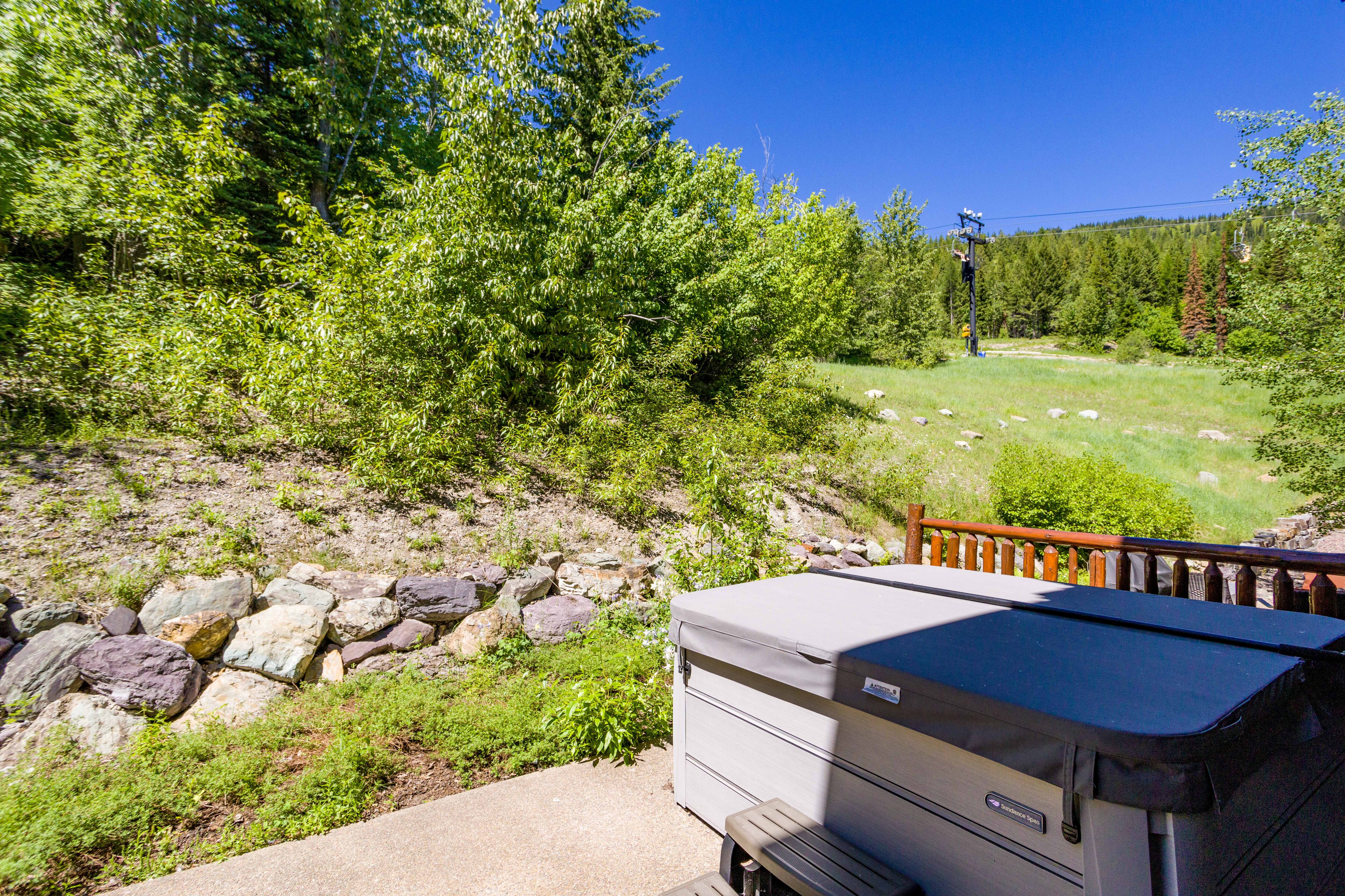 Enjoy the views from the hot tub | Exterior