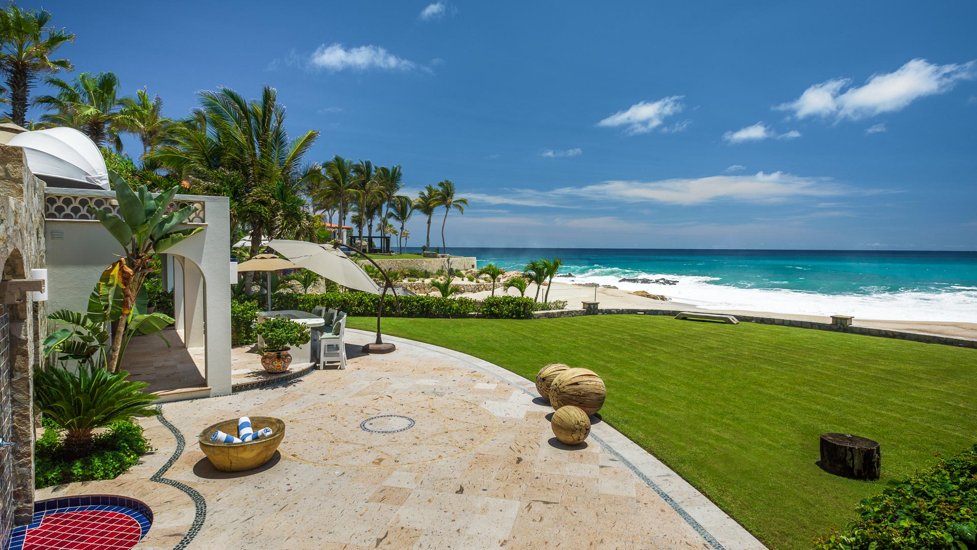 Property Image 2 - Beachfront Mansion with Yesteryear Charm for a Cabo Luxury Vacay
