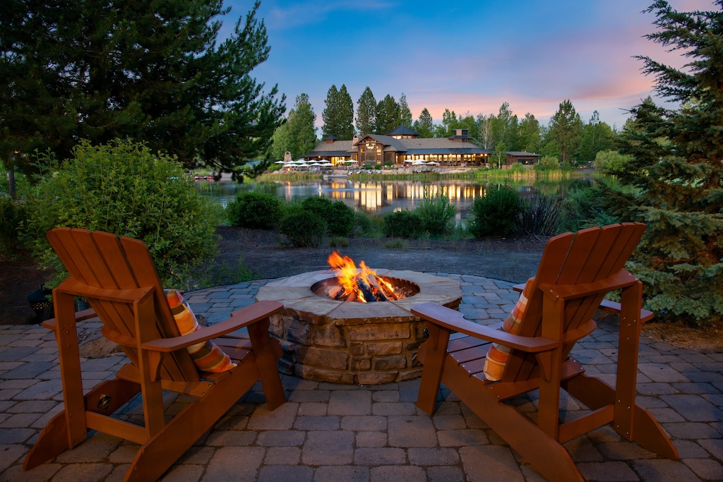 End your night by the fire.