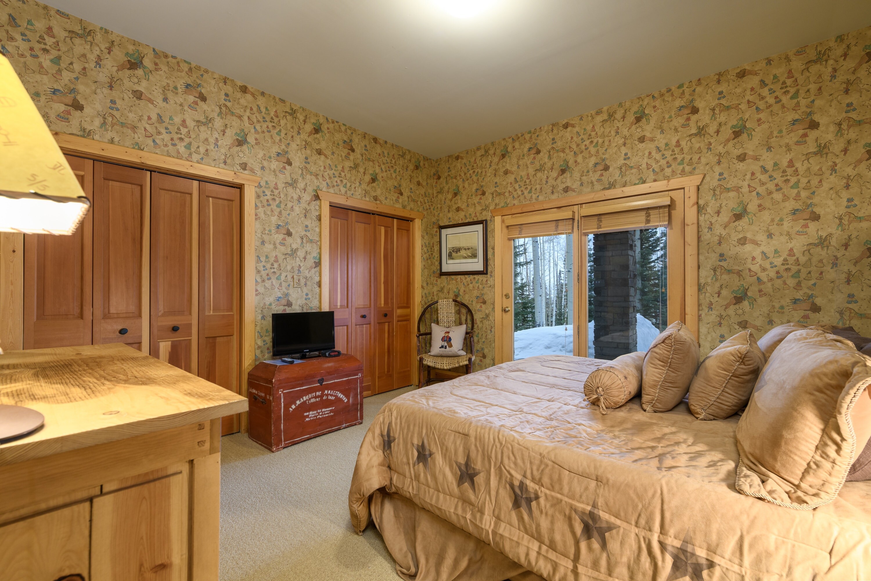 Bedroom 2 features a king bed.