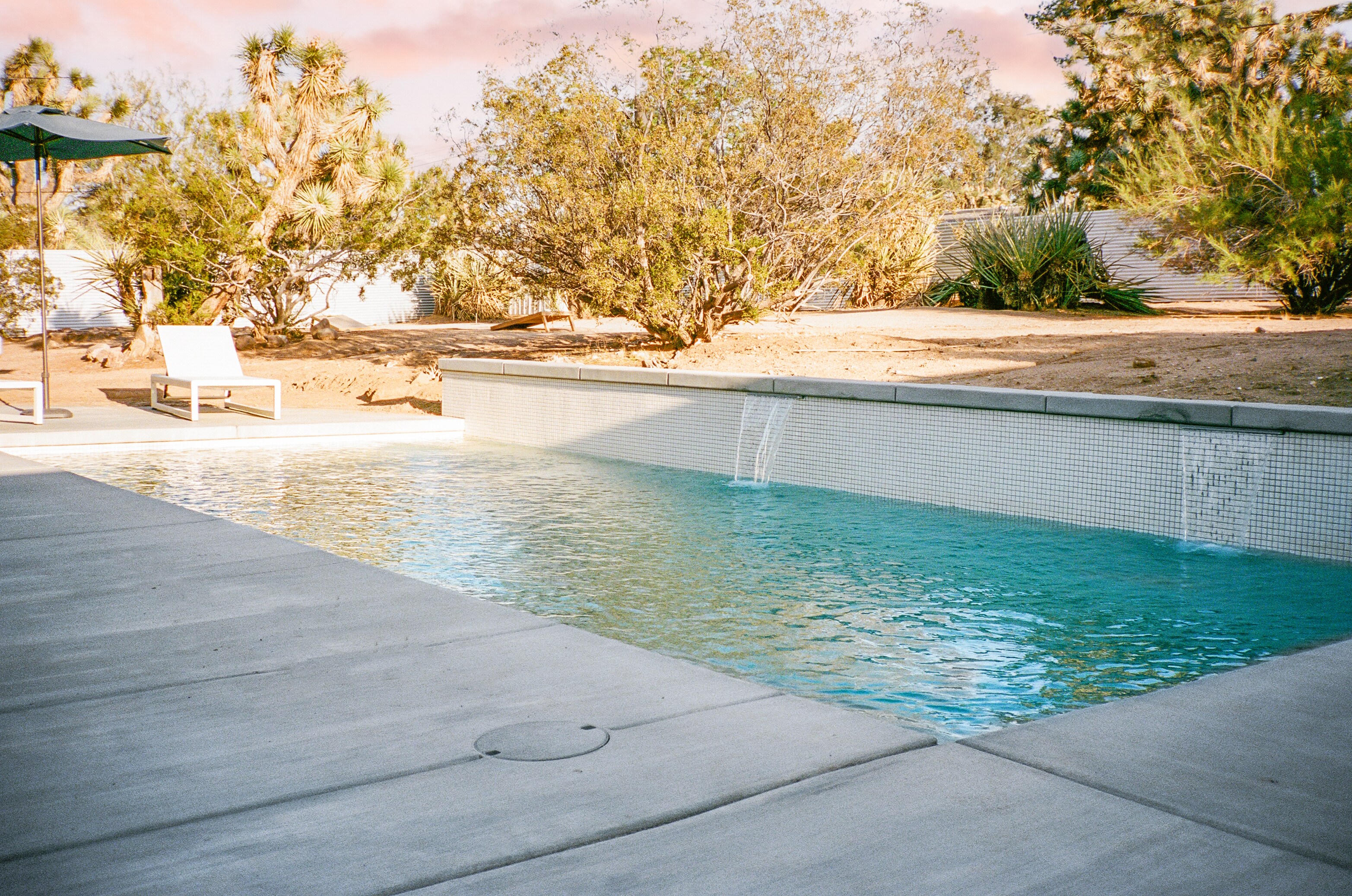 Private backyard pool - newly constructed!