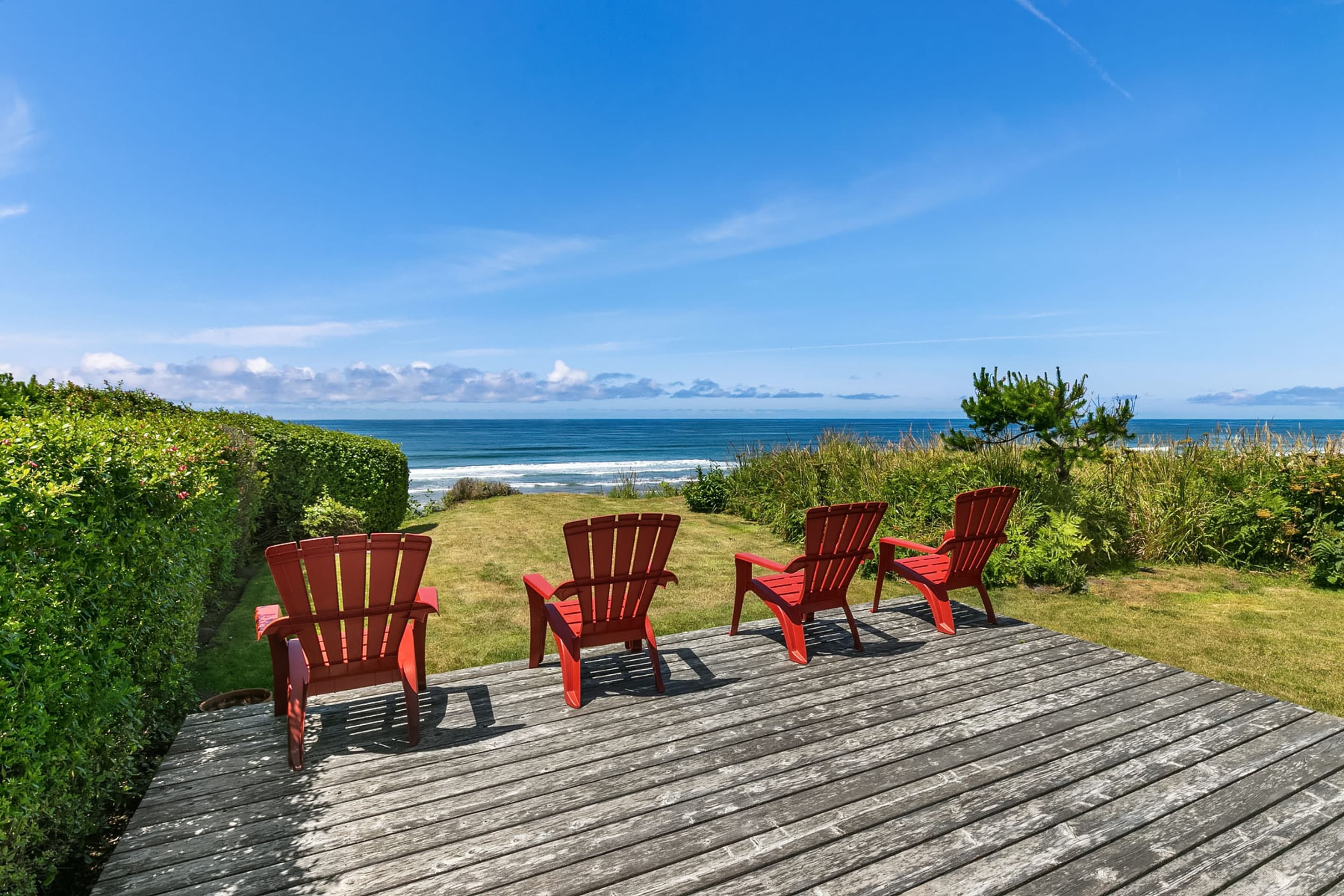 Welcome to The Pilot House - where the beach is in your backyard!