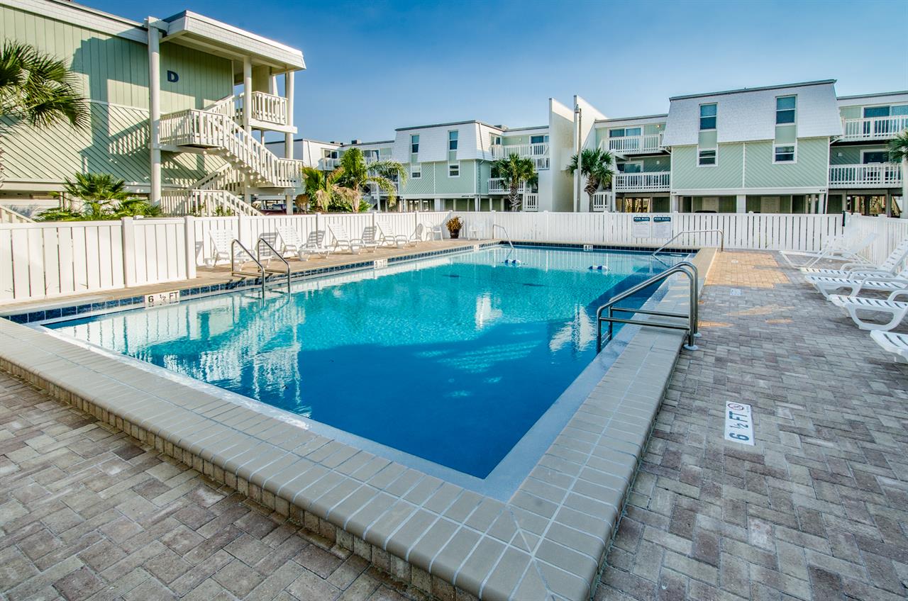 Boardwalk community pool