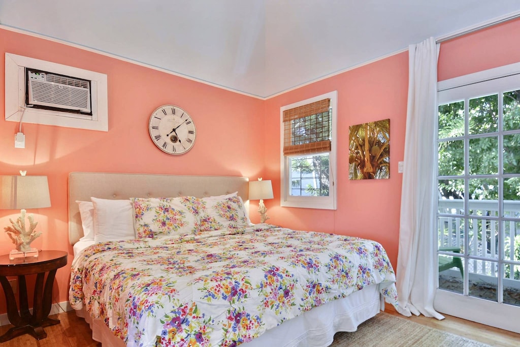 Primary bedroom features a king bed.