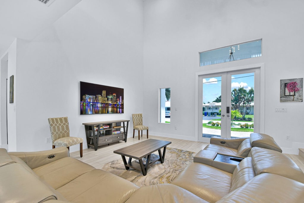 Family sofa for movies and games