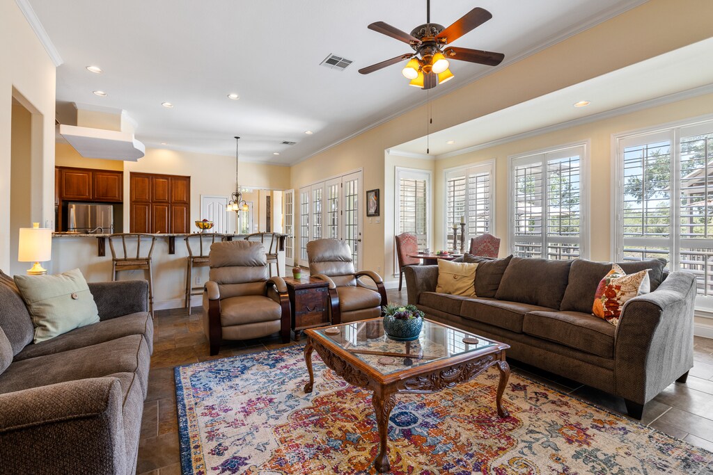 Great Room - Open and Bright