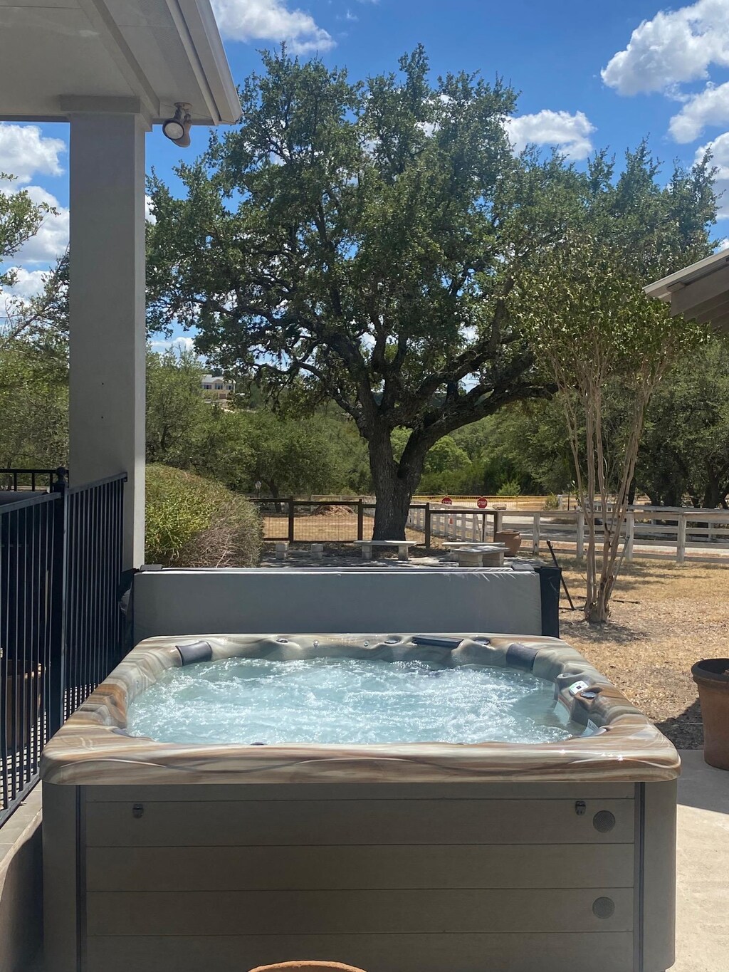 New Private Hot Tub