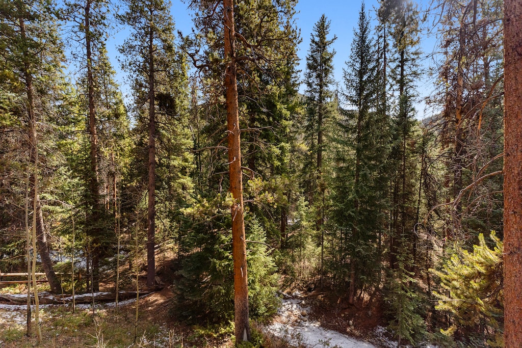 View from private deck