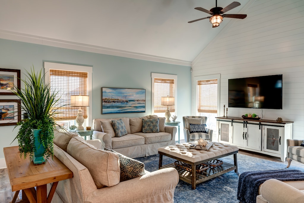 Large Living Room Great Escape to Dauphin Island