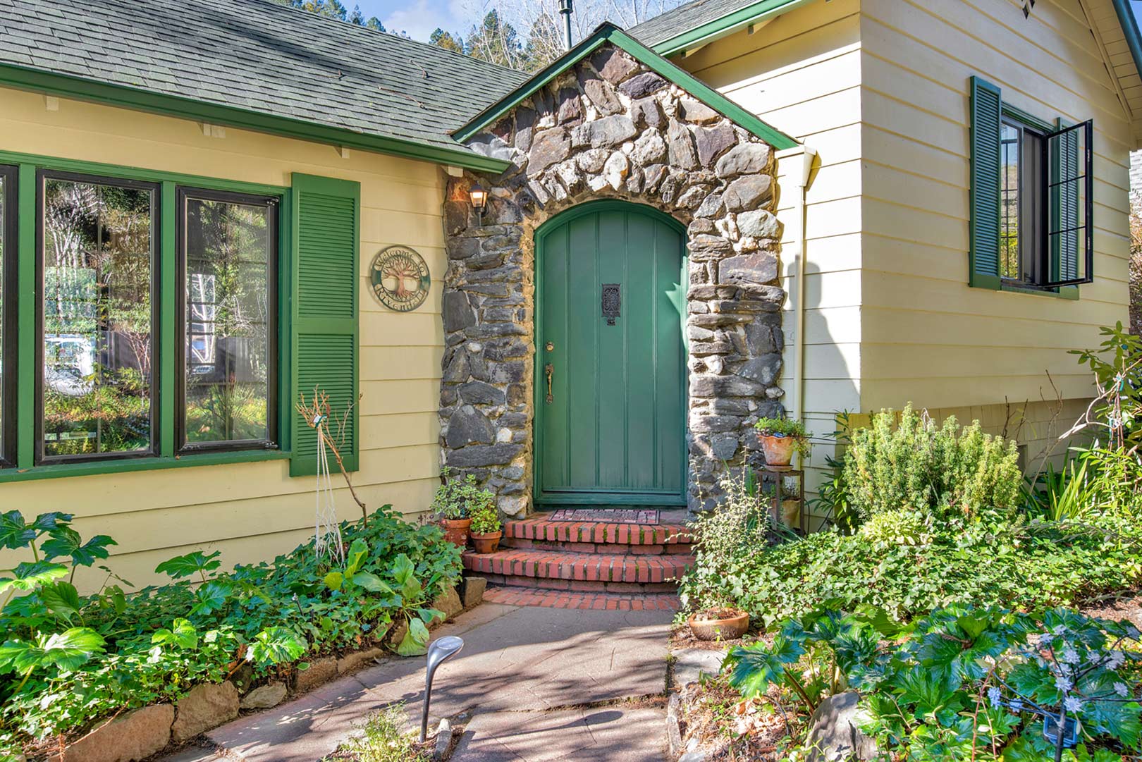 Stone doorway. Charms of a bygone era...