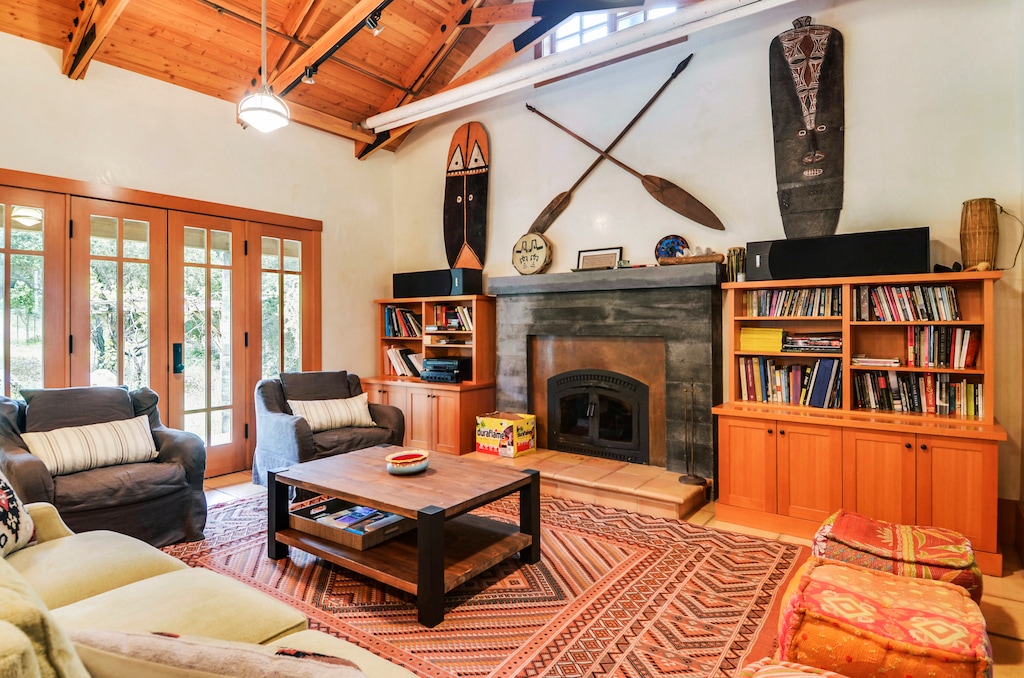 Warm, cozy, a place for friends and family to gather