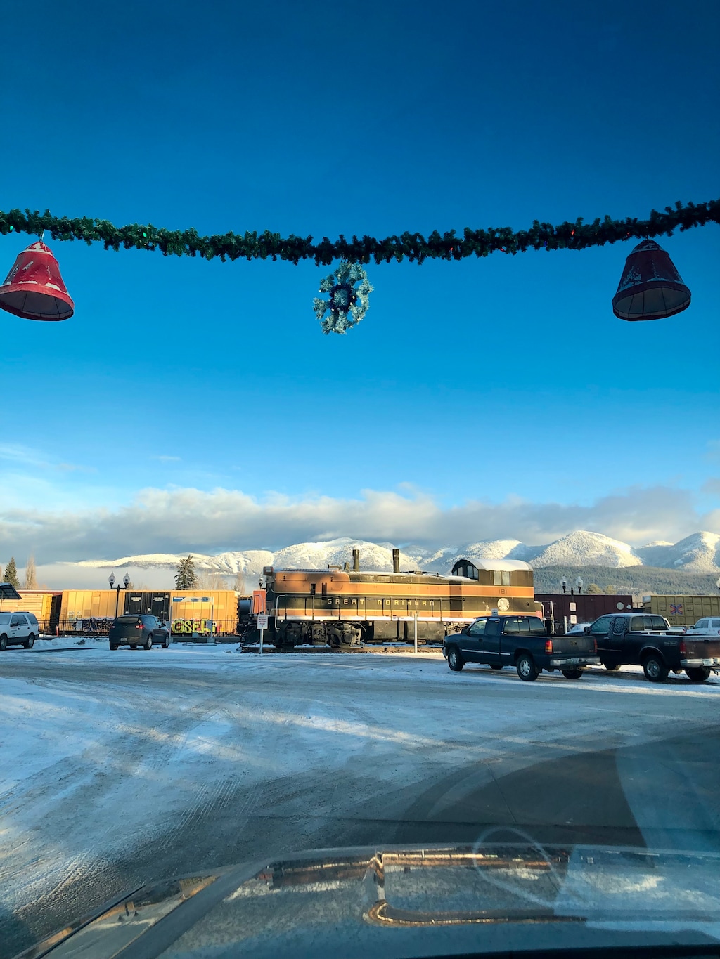 Check out the train station