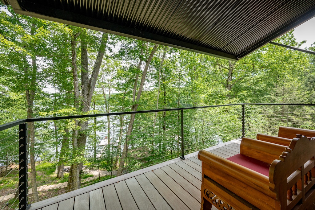Private Balcony Area