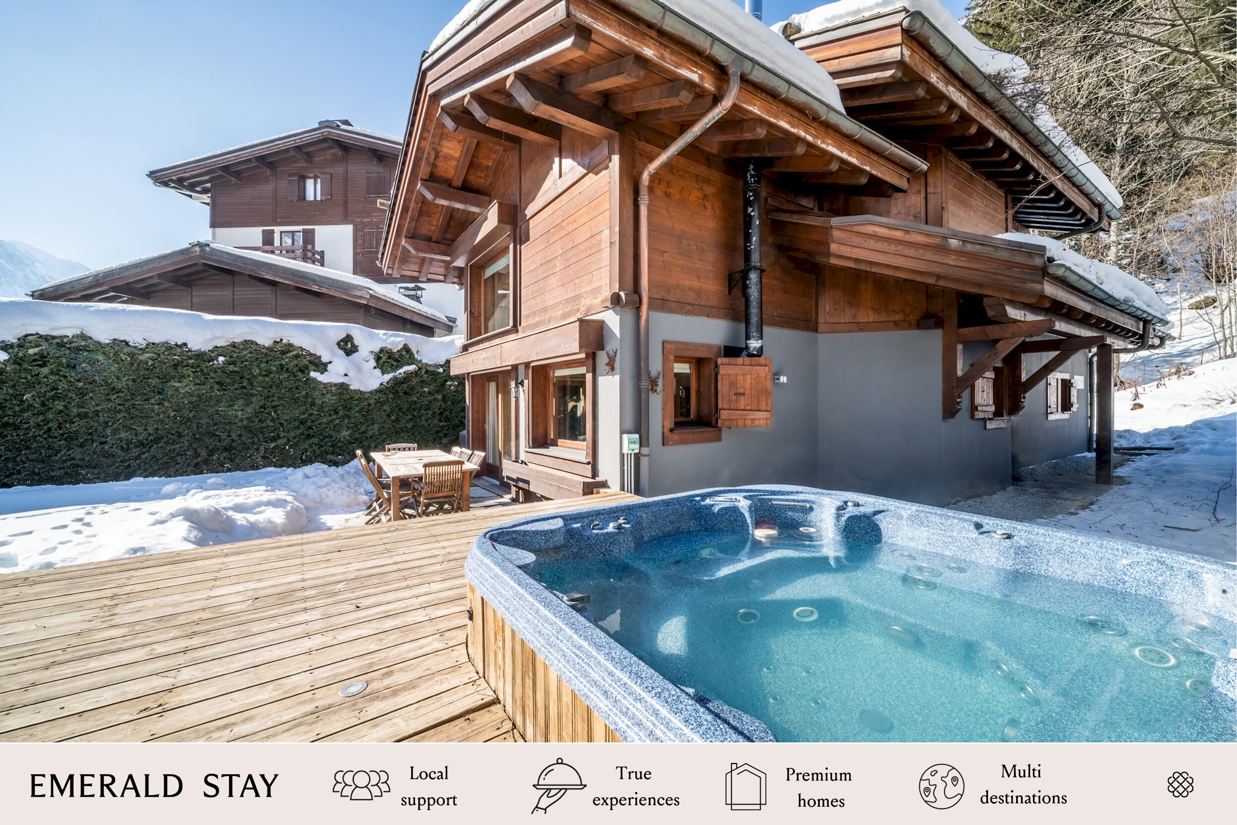 Property Image 1 - OLEA - Chalet with jacuzzi and beautiful garden 