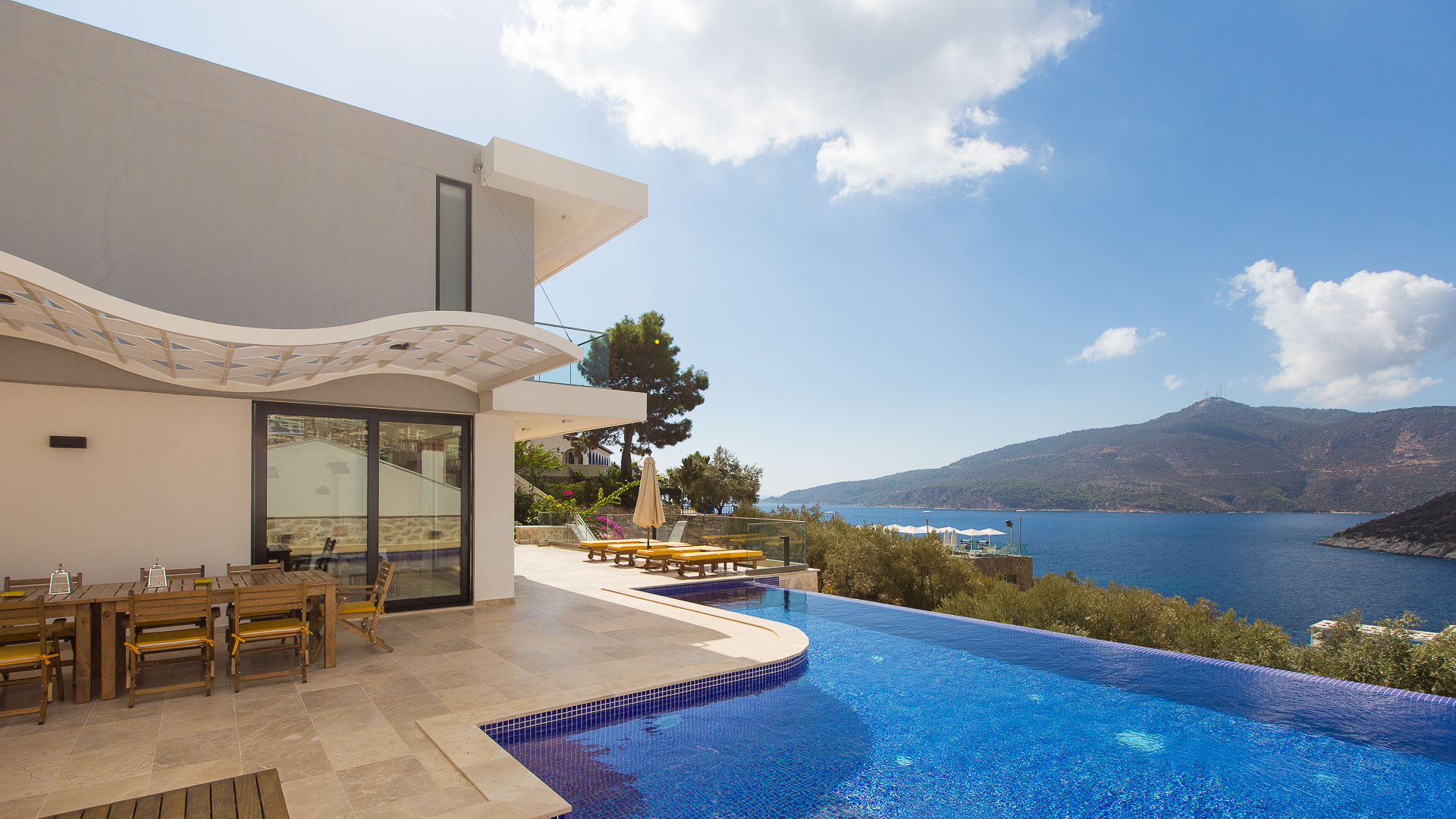 Property Image 2 - Sophistication in Kalkan with pool and glorious views!
