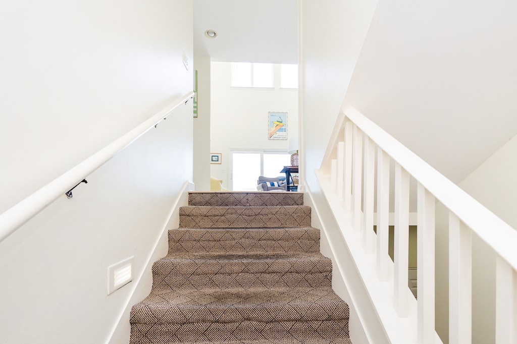 Trident House - Staircase to Main Level 2
