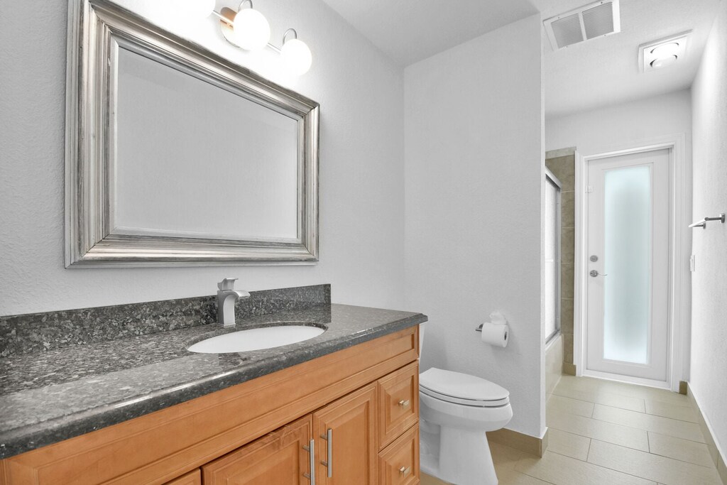 Bathroom serves bedrooms 2 and 3
Walk in shower