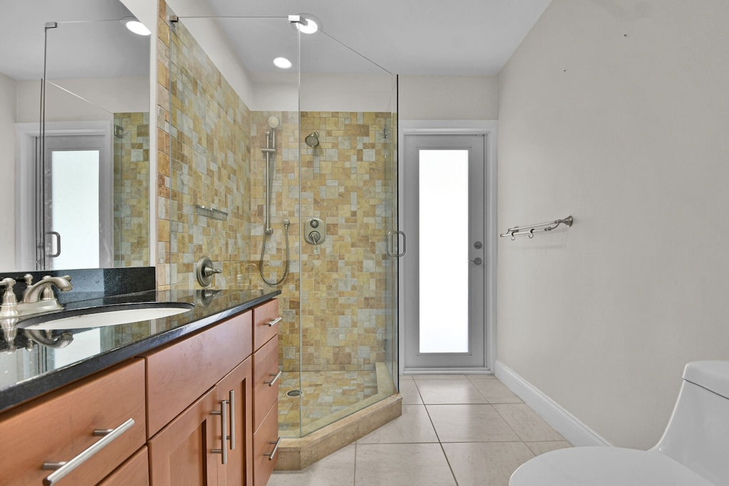 Full bath/guest bath serves 
Bedrooms 2 & 3