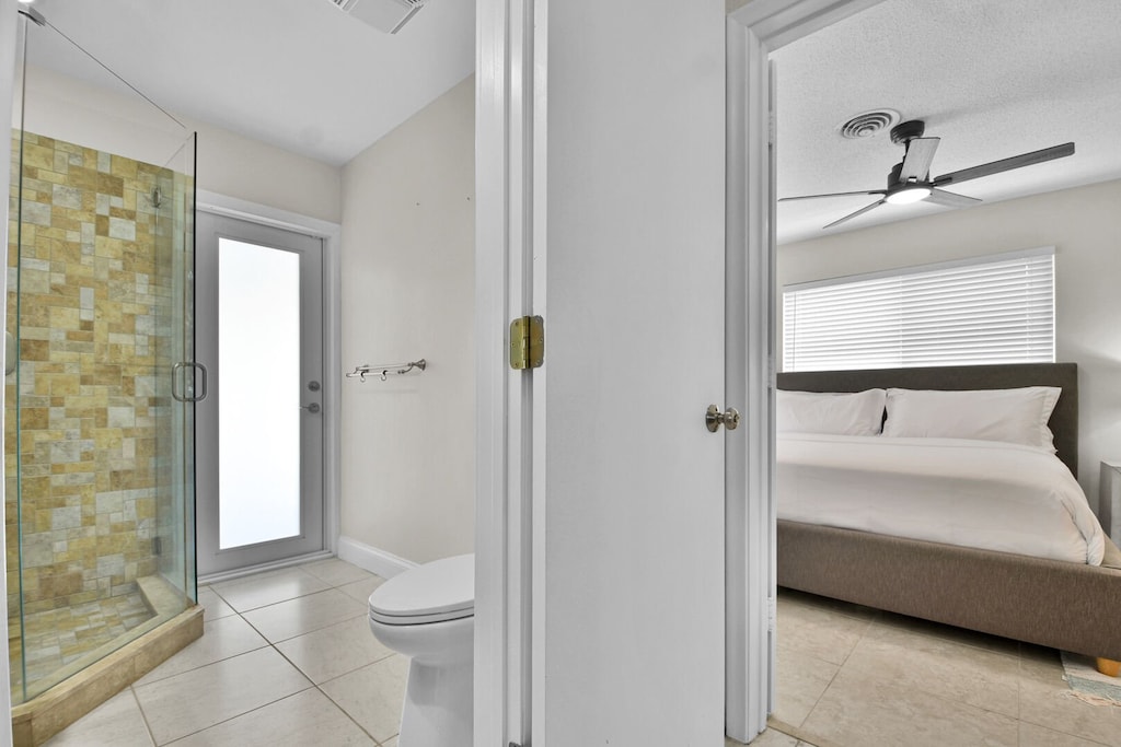 Full bath/guest bath serves 
Bedrooms 2 & 3