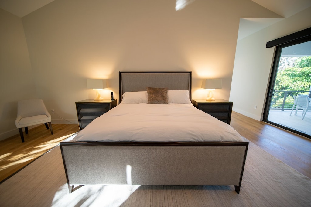 Master bedroom with King bed