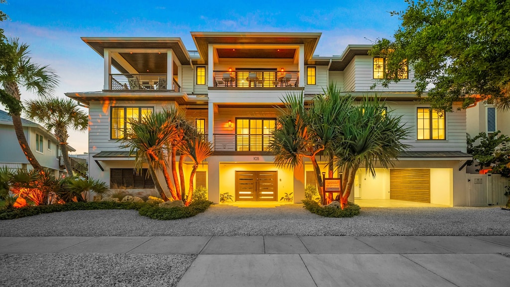 The Oasis - Front Elevation