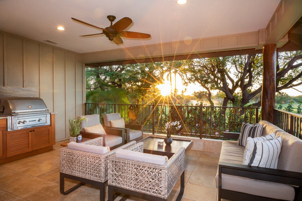 A good morning coffee at the lanai to witness the sunrise.