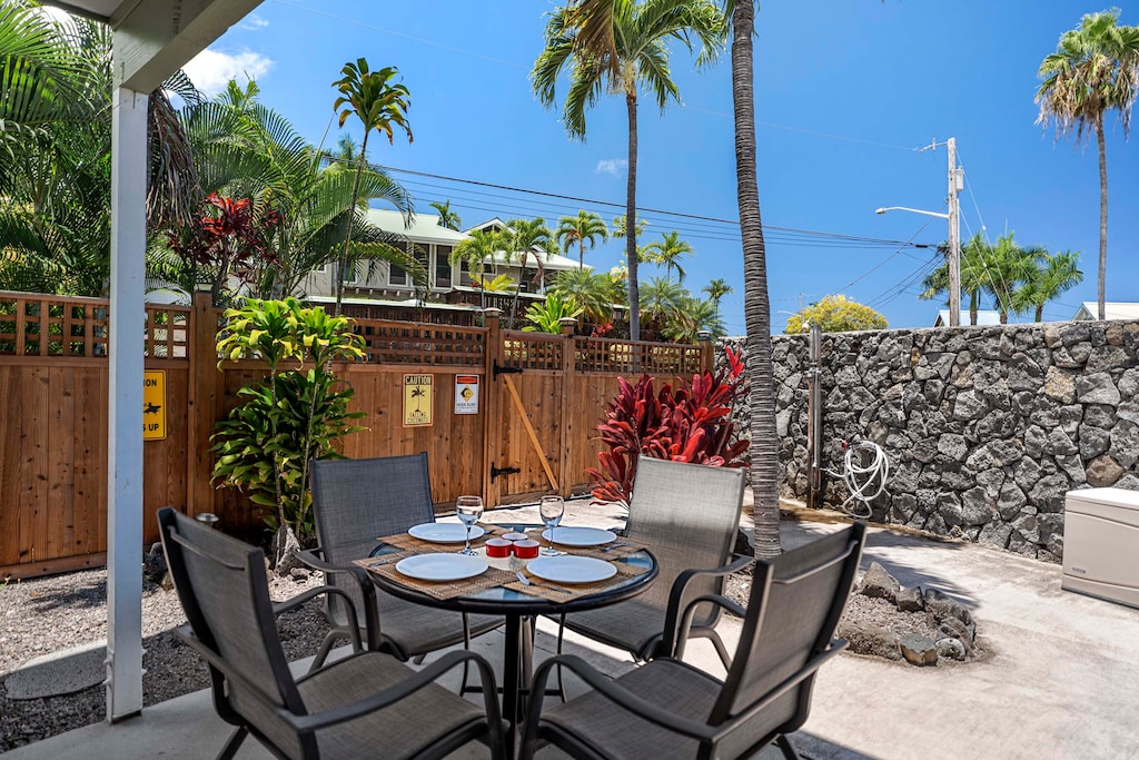 Additional outdoor seating