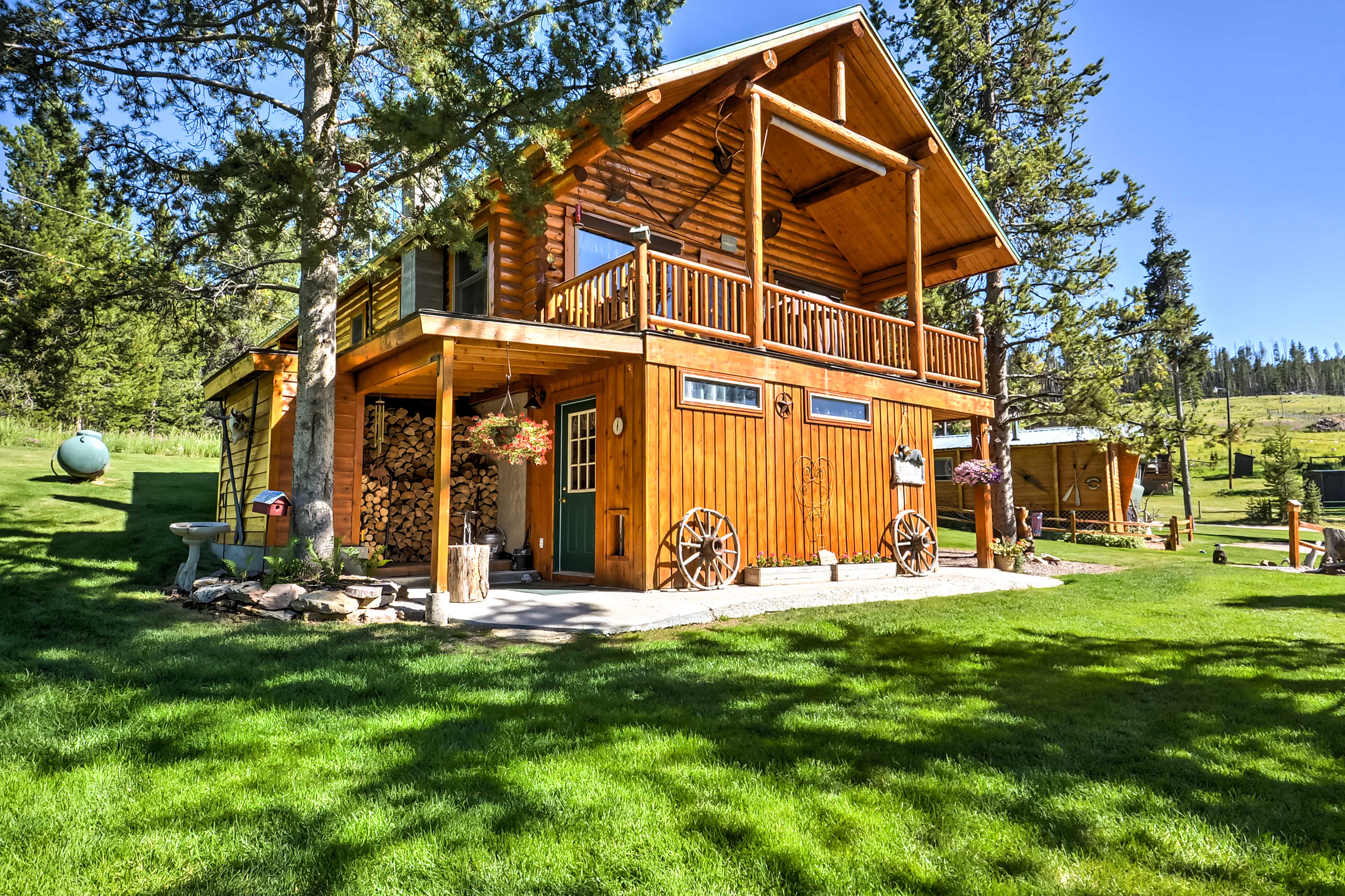 Anaconda Cabin, Fire Pit & Walk to Lake Home Rental in