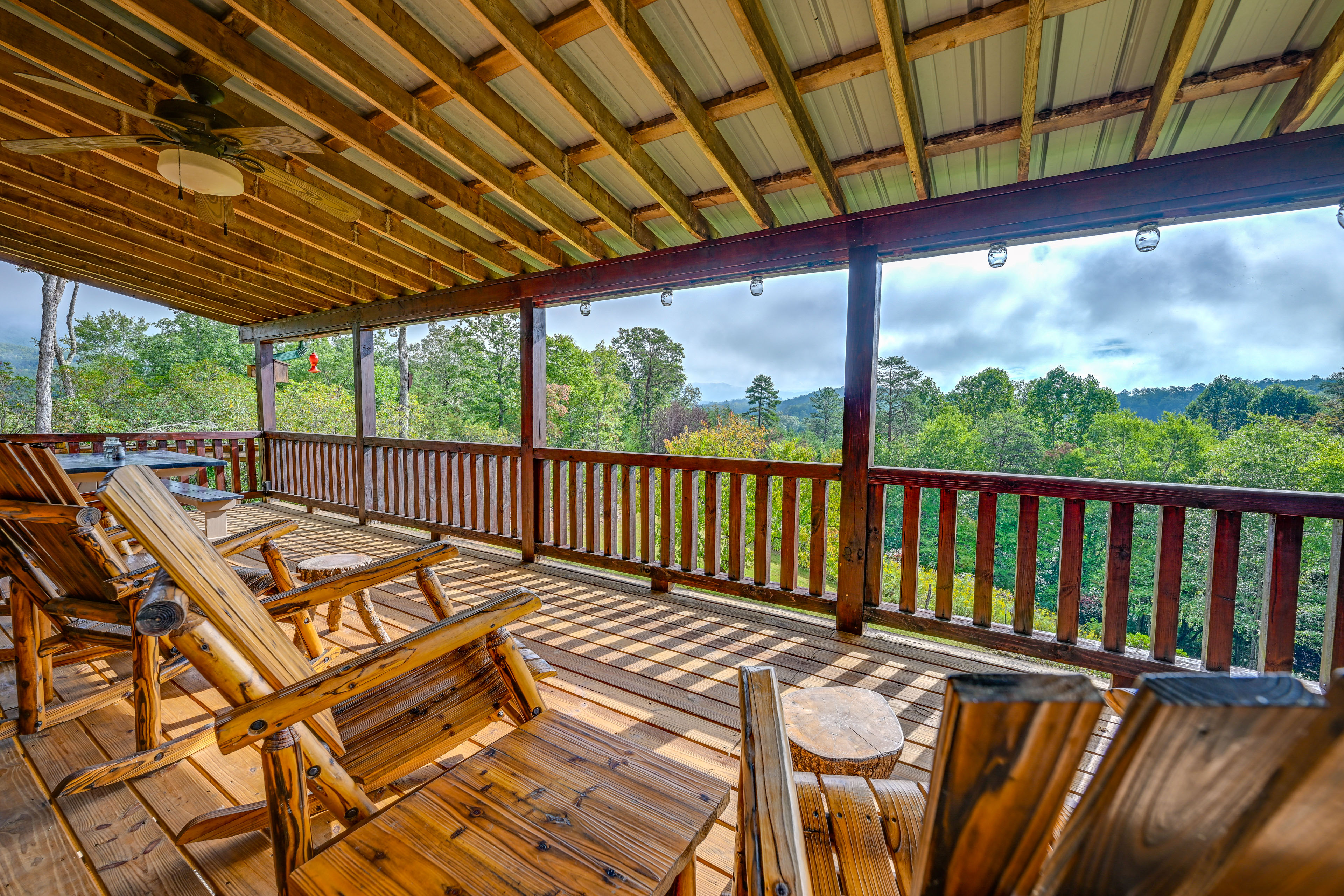 Property Image 1 - Stunning Smoky Mountain Cabin w/ Decks + Views!