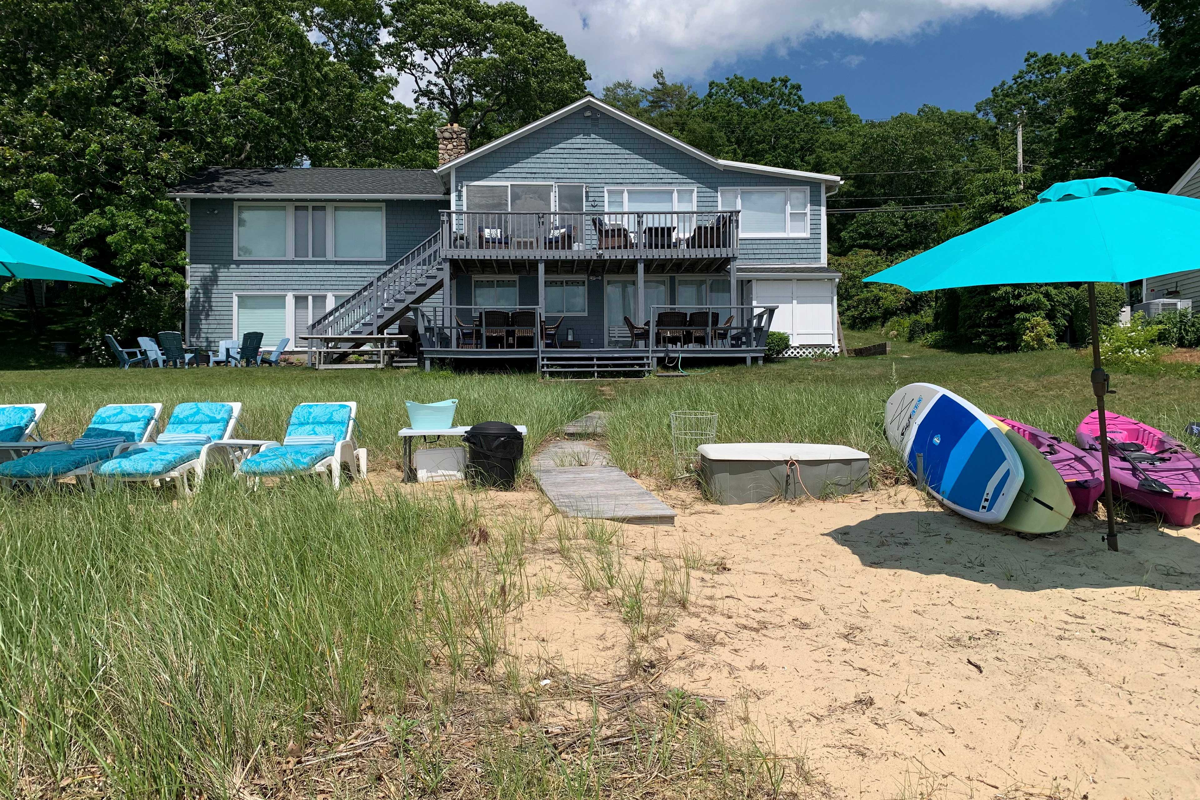 Property Image 1 - Bayfront Wareham Retreat w/ Private Beach!