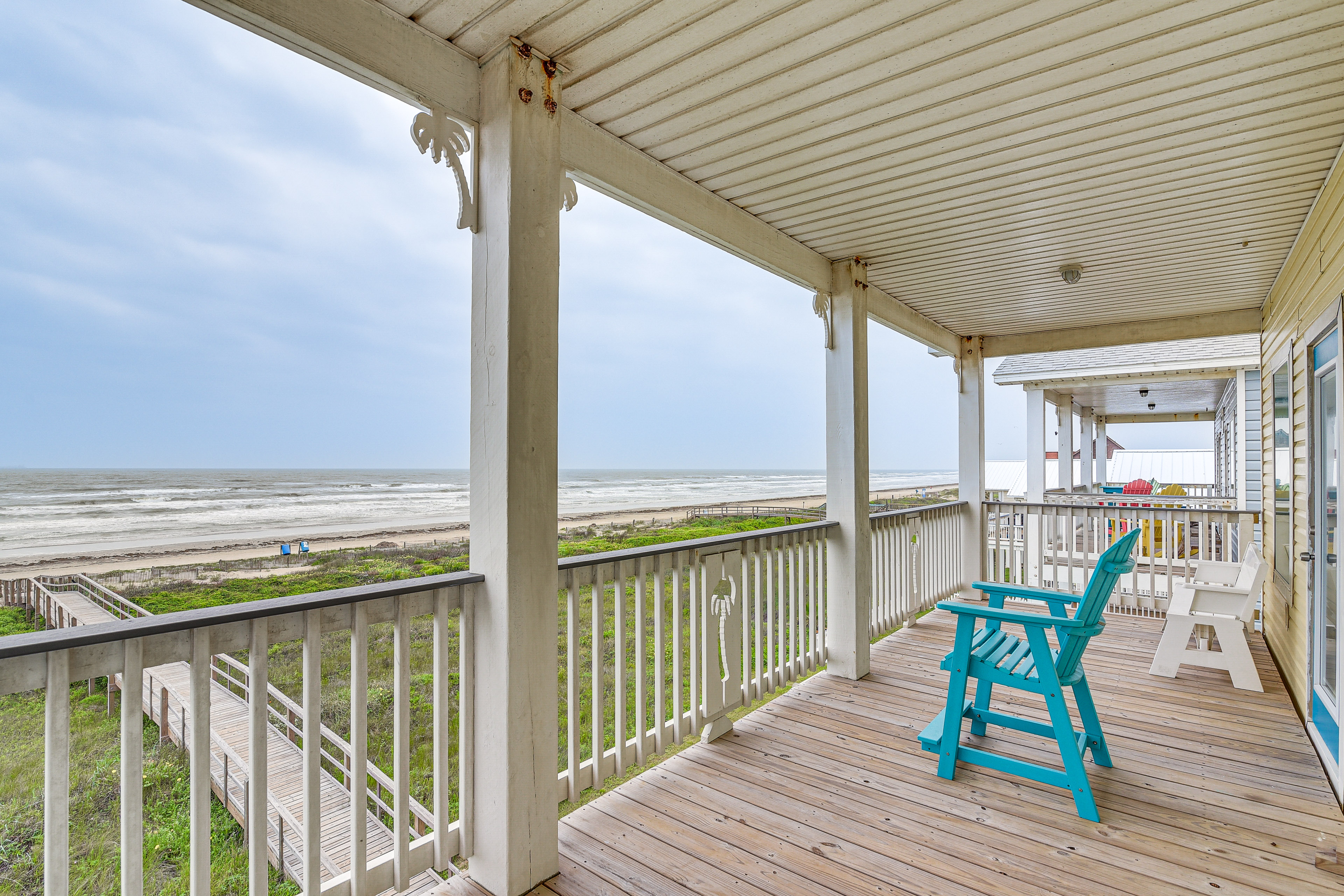 Property Image 1 - Beachfront Texas Retreat - 2 Decks, Patio & Views!